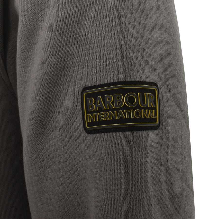 Barbour International Half Zip Sweatshirt Grey Mainline Menswear Ireland